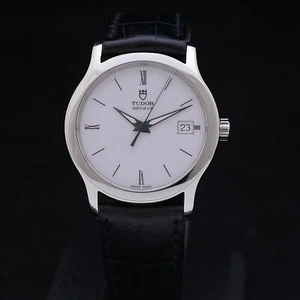 Tudor Geneve Stahl 37mm Ref 37000 gewartet Tudor Armband und Schnalle - Bild 1 von 12