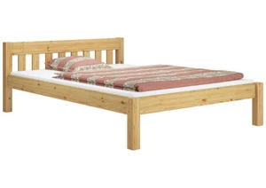 Doppelbett Massivholzbett 140x200 Kieferbett Rollrost u Matratze 60.38-14 M - Bild 1 von 11
