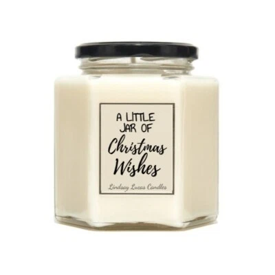 A Little Jar Of Christmas Wishes Scented Candle - Image 1 of 4