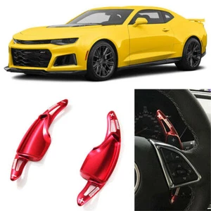 Alloy Add-On Steering Wheel DSG Paddle Shifters Extension For Holden Camaro 16- - Picture 1 of 8