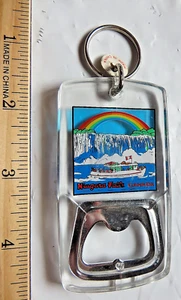 Niagara Falls Maid Mist  VTG Keychain Key Chain Ring Keyring gift bottle opener - Bild 1 von 2