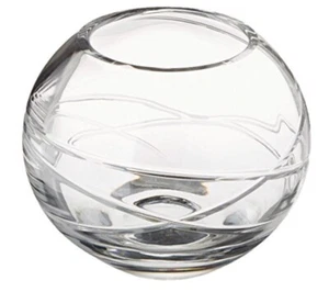 Neu Lenox Adorn 8" Rose Klar Kristall Glas Schüssel Chez Republic - Bild 1 von 3