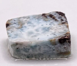Mineral de piedras preciosas naturales áspera pectolita Larimar 27,5 quilates 18 mm República Dominicana - Imagen 1 de 7