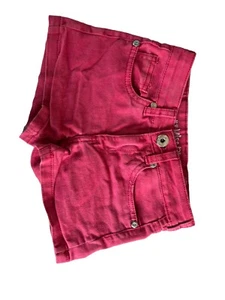 Miss Pink Girls Classic Short Size 5 Youth Pinks Buttons Pockets - Picture 1 of 8