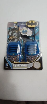 NIP DC Comics BATMAN WALKIE TALKIES - Brand NEW & SEALED 021331524119 - Image 1 of 4