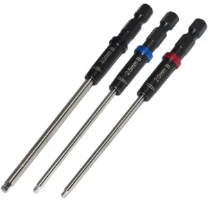 MIP Speed Tip Ball End Hex Driver Wrench Set Gen 2 Metric 2.0mm 2.5mm 3.0mm 9616 - Picture 1 of 9