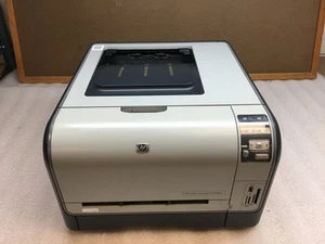 HP Color LaserJet CP1518ni Printer CC378A w/ 65k Pgs C~19% M~13% Y~15% K~70% - Picture 1 of 12