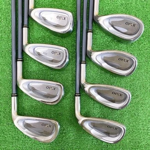 Ladies XXIO Iron Set 5-9 Pw Aw Sw 8pc RH MP200L Graphite Women Golf Club Dunlop - Picture 1 of 11