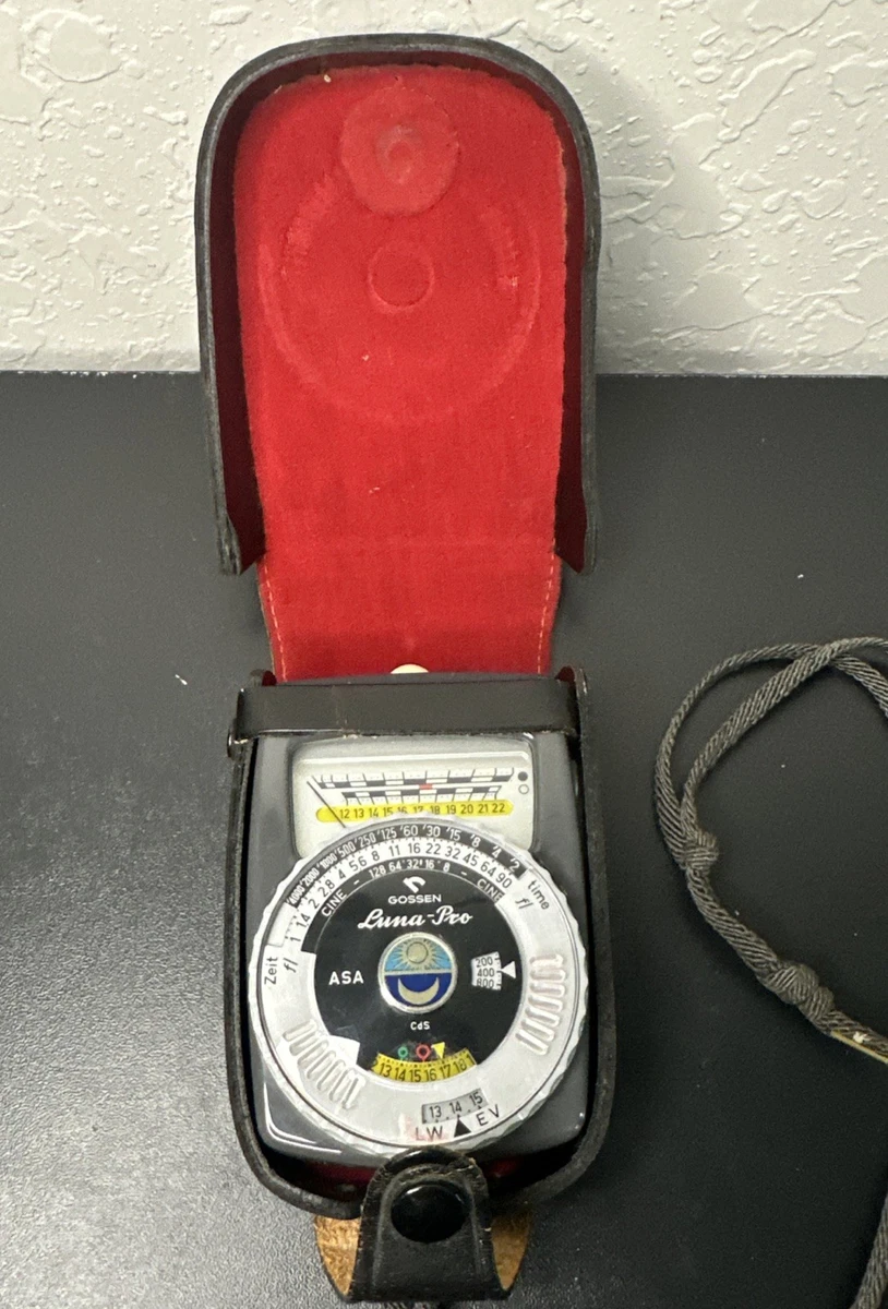 西ドイツ製 GOSSEN LUNA-pro 露出計 中古品 西ドイツ製 GOSSEN LUNA