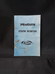 RARE 1962 Penguin Amphibious Vehicle By Pengor Operating Instructions Booklet - Picture 1 of 6