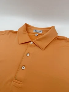 Peter Millar Sommer Komfort Mandarine Orange Golf Polo Herren Größe Large - Bild 1 von 5
