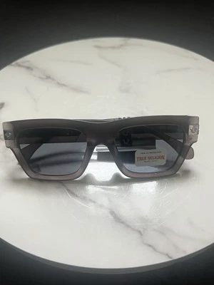 Очки солнцезащитные TRUE RELIGION TRM1868-5MSJ матовые черные ацетатный логотип классические новые с ценниками мужские - Изображение 1 из 4