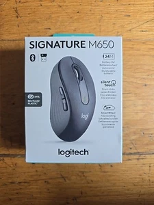 Logitech M650 Performance Silent Wireless Mouse - Graphite - Picture 1 of 3