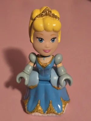 Mega Bloks Disney Princess Cinderella Ballroom Retired AM60262 Mini Doll Figure - Image 1 of 4