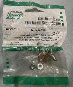 (2) #10-24 x 3/4"Bolt x 1/2" x 1-11/32"Plate Moulding Fastener - Picture 1 of 3