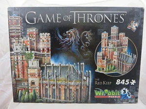 Game of Thrones The Red Keep 3D Puzzle WREBBIT 3D 845 Teile vollständig - Bild 1 von 3
