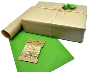 Kit paquet cadeau kraft et feutrine 3D - Imagen 1 de 2