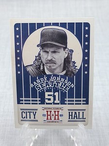 2013 Randy Johnson Panini Hometown Heroes #CH3 City Hall Insert