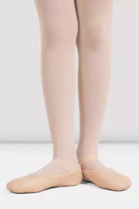 NEW Bloch Pink Leather Arise 2 no drawstring ballet shoes (SO229G/L) - Picture 1 of 3