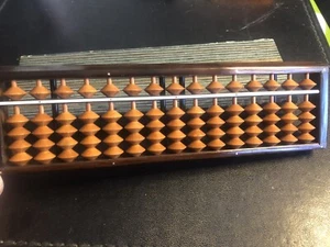 Antiguo ábaco chino antiguo matemáticas - Imagen 1 de 9