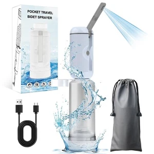 Portable Bidet for Travel High Pressure Handheld Bidet for Women Men Baby Clean - Picture 1 of 9