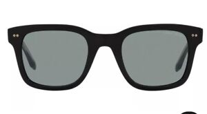 Giorgio Armani Men's Sunglasses Black Frame Blue Lens AR8138 500156 51 51-23-145