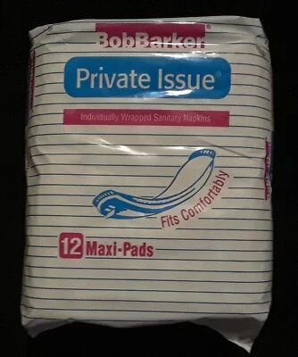 Maxi almohadillas Prison años 90 - Paquete sellado de 12 maxi almohadillas Bob Barker - Precio especial Foto 1 de 3