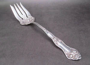 Beautiful Black & Garrabrant Silverplated Meat Fork - Waterloo, Iowa IA - Picture 1 of 6
