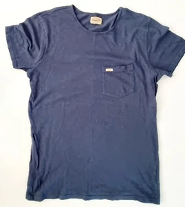 Wrangler Rugged Goods Blue Short Sleeve T-Shirt Mens Size M - Bild 1 von 5