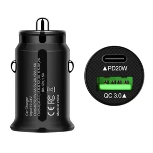 For Google Pixel 6 6a 6 Pro 5G USB+TYPE-C 20W PD Fast In Car Charger Plug UK - Picture 1 of 6
