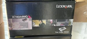 Cartucho de tóner magenta original Lexmark X746A4MG - NUEVO SELLADO - Imagen 1 de 1