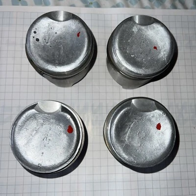 Pistoni Fiat 124 1200cc  con Turbolenza Foto 1 de 4