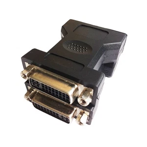 DVI-I (24+5pin) Dual Link Female to Female Coupler Extender Gender Changer - Bild 1 von 1