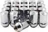 20 Pcs 9/16-18 Thread ET OEM Style Lug Nuts 1.77 Long Black 7/8 22mm