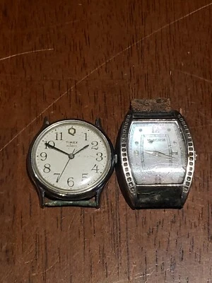 Reloj Pulsera Montana Analógico y Timex, ambos necesitan pilas sin probar Foto 1 de 4