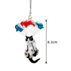 Cat Car Hanging Ornament With Colorful Balloon Ornament Car Interior Decor HB