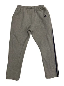 Adidas Athletic Sweat Pants Gray Slim Fit Youth Size 28x29 GUC - Picture 1 of 9