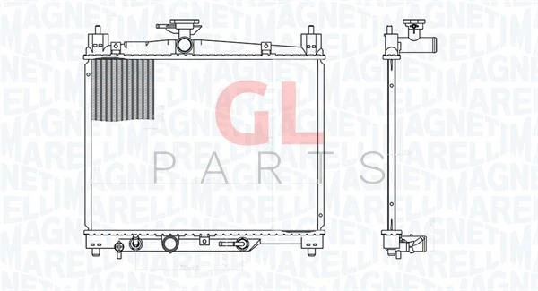 Radiator Engine Water Cooling FOR TOYOTA YARIS 1999-2003 164000J020 - Image 1 of 1