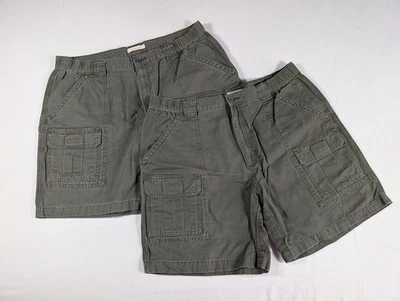 Pantalones Cortos Savane Cargo Para Hombre Talla 38 Lona Exterior Pesca Senderismo Informal Flexible Wais Foto 1 de 4