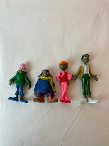 Fat Albert and the Junkyard Gang Cosby set di 4 mini figure in vinile per bambini - Foto 1 di 12