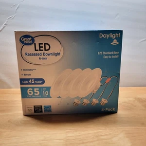 4er Pack LED Einbaustrahler - 6 Zoll - Bild 1 von 5