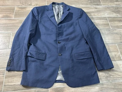 Chaqueta Blazer Hart Schaffner Marx Para Hombre Talla 42R Azul 2 Botones Abrigo Deportivo Foto 1 de 4