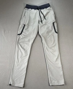 Under Armour HeatGear Sportstyle Elite Cargo Pants Mens M Gray Joggers Techwear - Picture 1 of 17