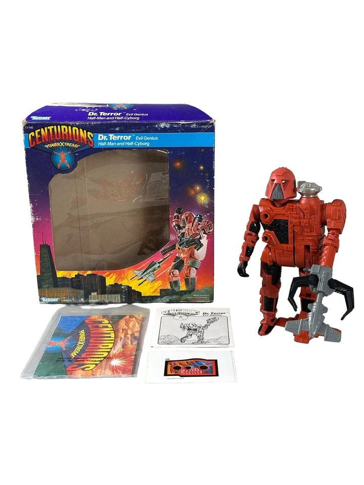 Figura de acción completa Kenner Centurions DR TERROR 1986 de colección en caja original en caja original Foto 1 de 4