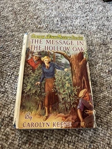 NANCY DREW #12 -THE MESSAGE IN THE HOLLOW OAK: 1935 - Picture 1 of 8