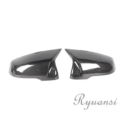 Real Carbon Fiber Mirror Cover Replace For BMW X1 F48 F49 X2 F39 Z4 G39 F40 F44 - Imagem 1 de 4