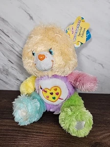 RARE CARE BEARS WORK OF HEART BEAR 2005 BRAND NEW WITH TAGS COLORFUL - Picture 1 of 11