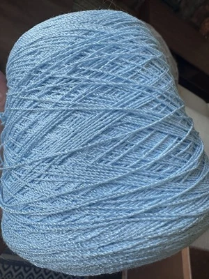 Máquina de tejer a mano hilo Newton’s Country bebé azul acrílico 1 lb Foto 1 de 4