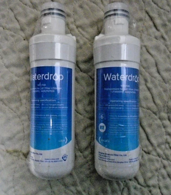 2 Pack Waterdrop Replacement Refrigerator Water Filter WD-F46 - Image 1 of 2