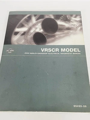 Harley-Davidson 99499-06 genuina - Manual de diagnóstico eléctrico modelo VRSCR 2006 Foto 1 de 4